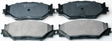 Brake Pad Set, disc brake (B111256)