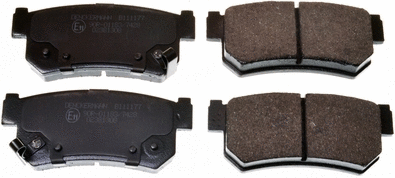 Brake Pad Set, disc brake (B111177)