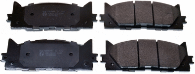 Brake Pad Set, disc brake (B111062)