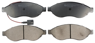 Brake Pad Set, disc brake (B110937)