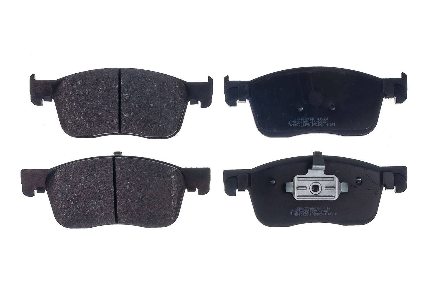 Brake Pad Set, disc brake (B111451)