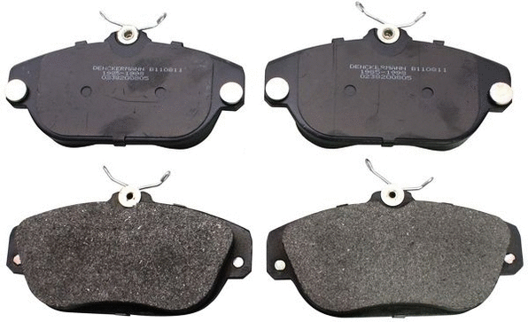 Brake Pad Set, disc brake (B110811)