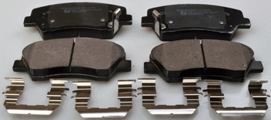 Brake Pad Set, disc brake (B111278)