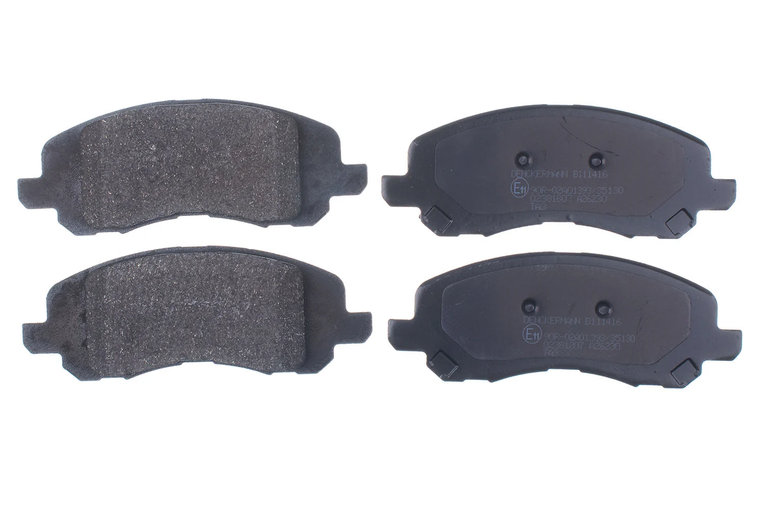 Brake Pad Set, disc brake (B111416)