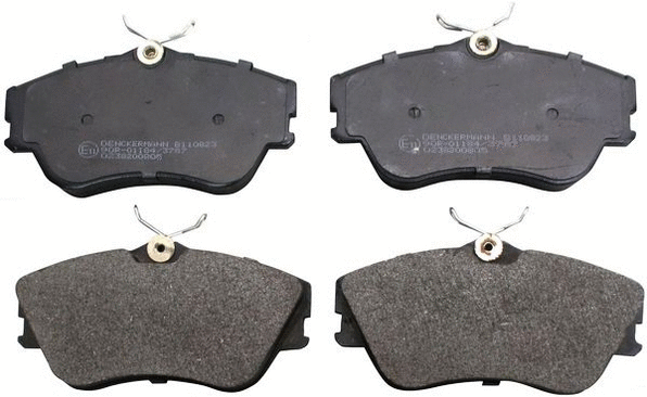 Brake Pad Set, disc brake (B110823)