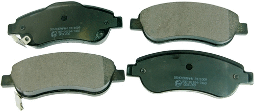 Brake Pad Set, disc brake (B111009)