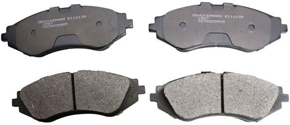 Brake Pad Set, disc brake (B110139)