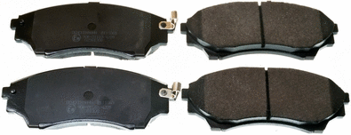 Brake Pad Set, disc brake (B111065)