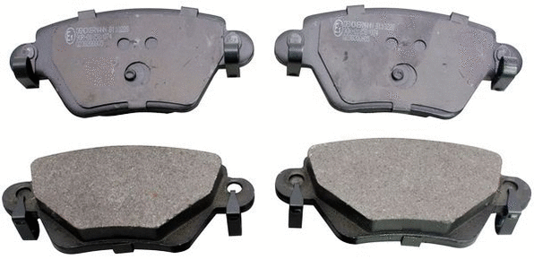 Brake Pad Set, disc brake (B110228)