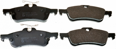 Brake Pad Set, disc brake (B111075)
