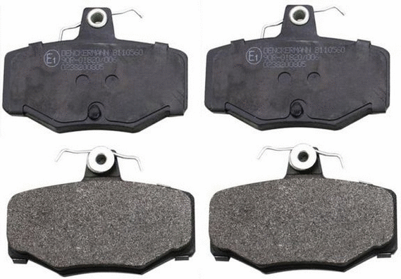 Brake Pad Set, disc brake (B110560)