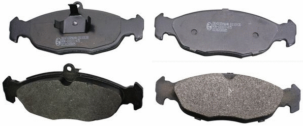 Brake Pad Set, disc brake (B110138)