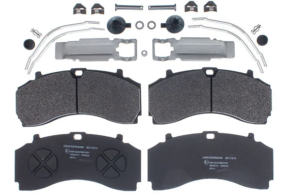 Brake Pad Set, disc brake (BC11014)