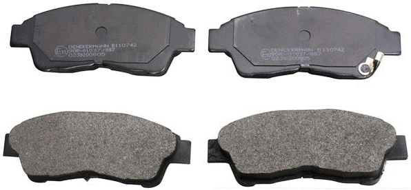 Brake Pad Set, disc brake (B110742)