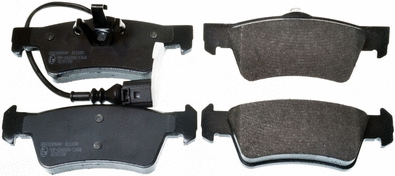 Brake Pad Set, disc brake (B111080)