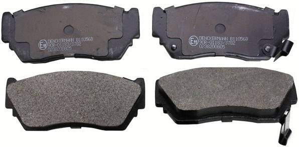 Brake Pad Set, disc brake (B110568)