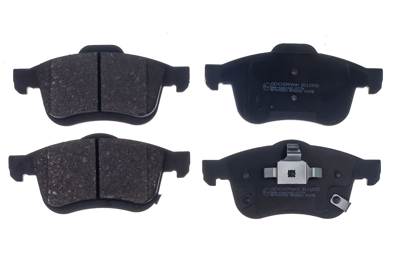 Brake Pad Set, disc brake (B111502)