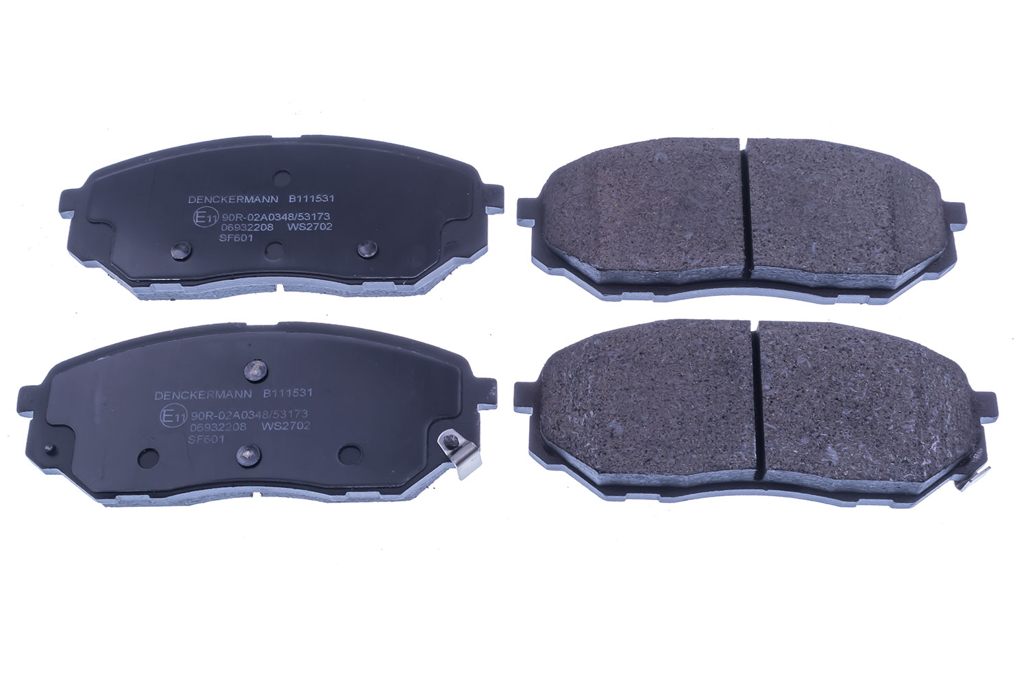 Brake Pad Set, disc brake (B111531)