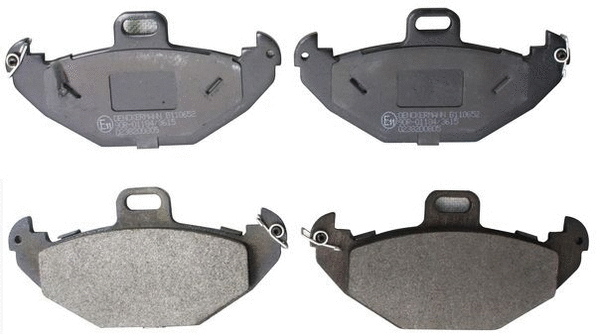 Brake Pad Set, disc brake (B110652)