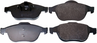 Brake Pad Set, disc brake (B111071)