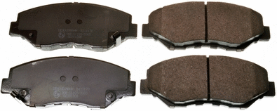 Brake Pad Set, disc brake (B111170)