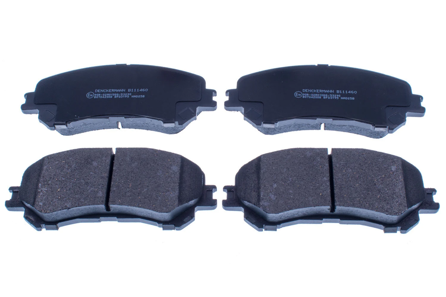 Brake Pad Set, disc brake (B111460)