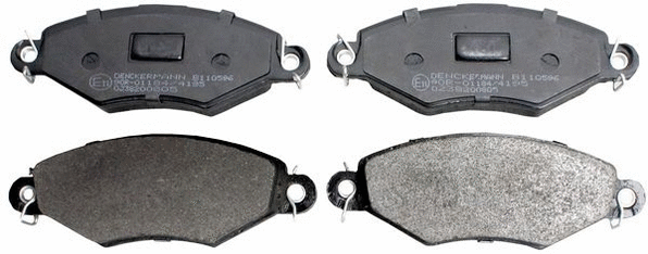 Brake Pad Set, disc brake (B110596)