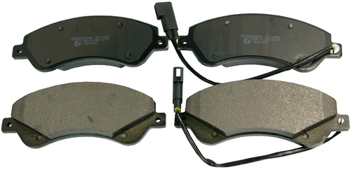 Brake Pad Set, disc brake (B111005)