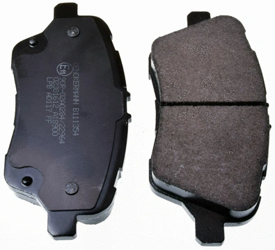 Brake Pad Set, disc brake (B111354)