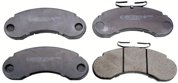 Brake Pad Set, disc brake (B110460)