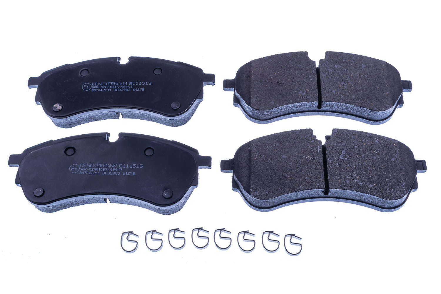 Brake Pad Set, disc brake (B111513)