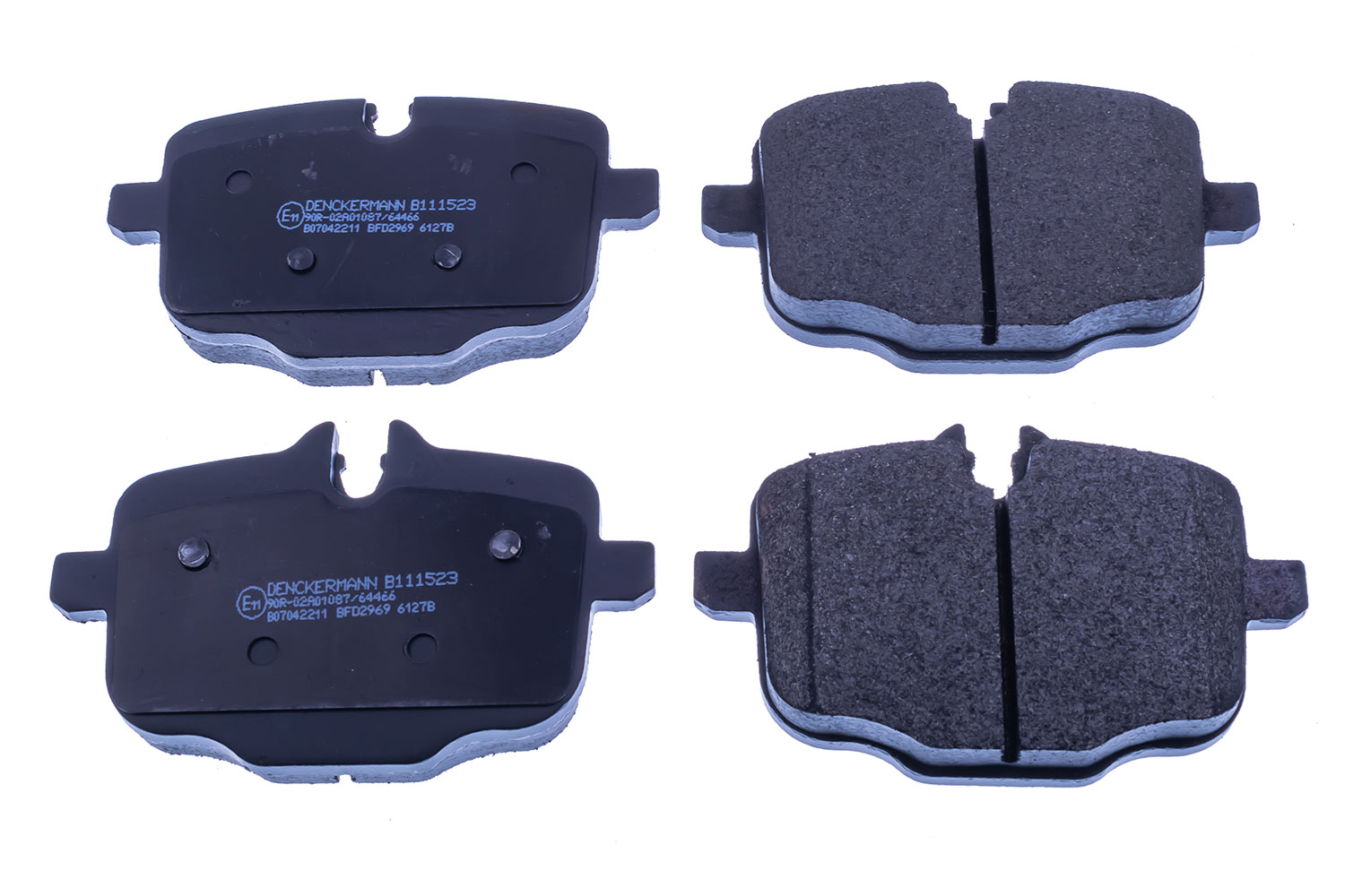 Brake Pad Set, disc brake (B111523)