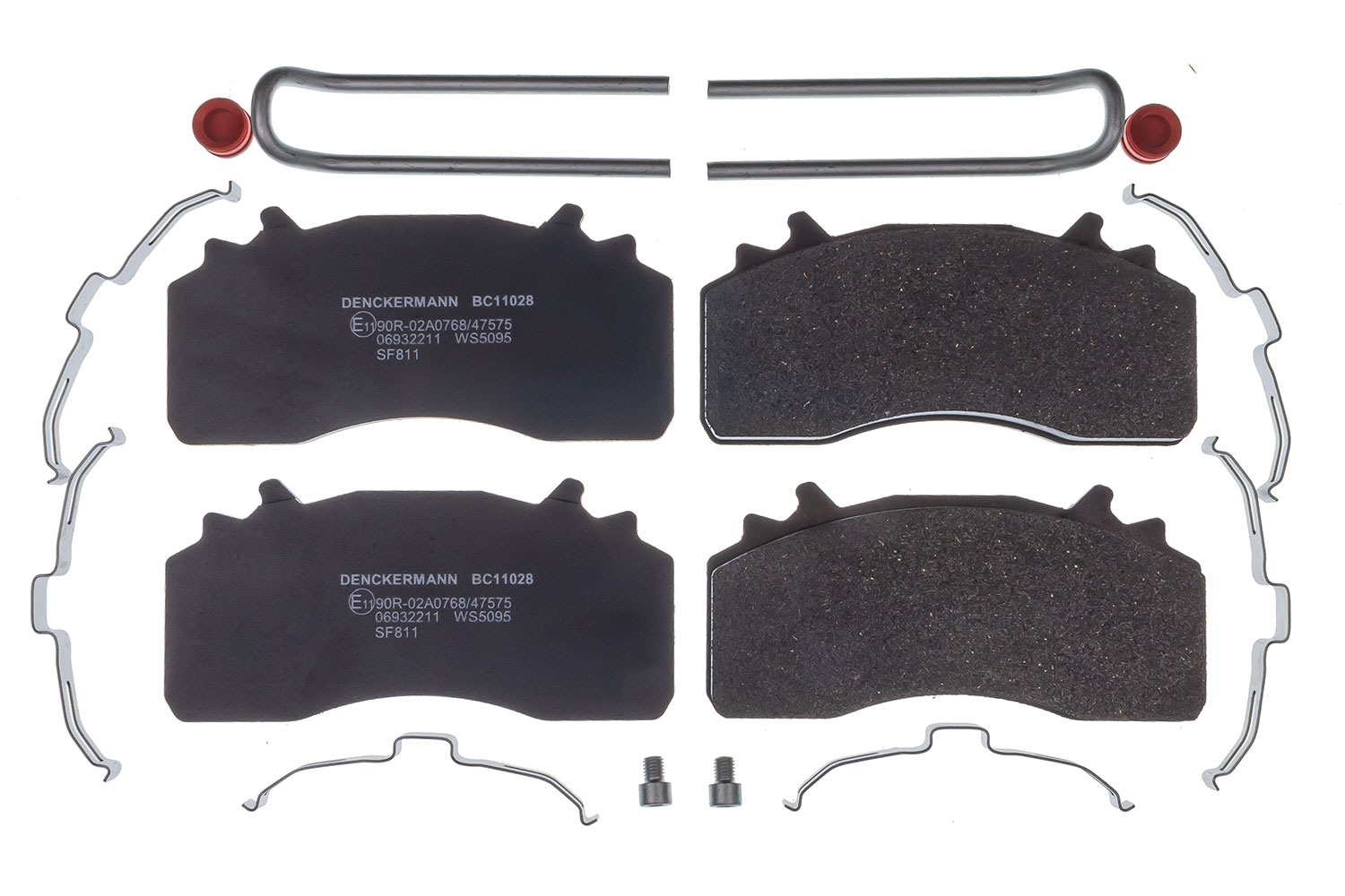Brake Pad Set, disc brake (BC11028)