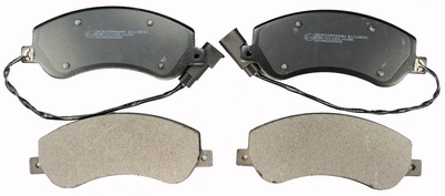 Brake Pad Set, disc brake (B110930)