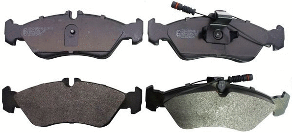 Brake Pad Set, disc brake (B110471)