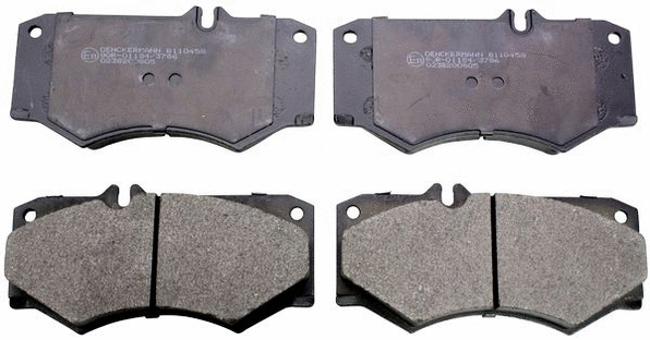 Brake Pad Set, disc brake (B110458)