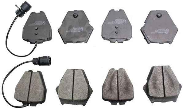 Brake Pad Set, disc brake (B110045)