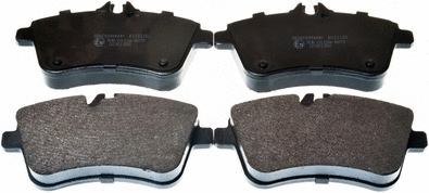 Brake Pad Set, disc brake (B111128)