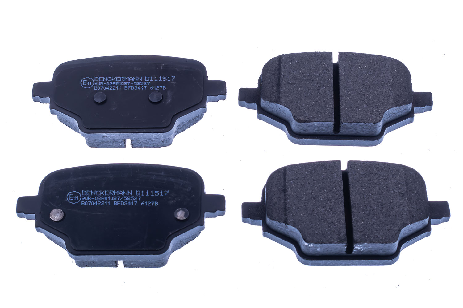 Brake Pad Set, disc brake (B111517)