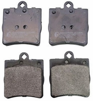 Brake Pad Set, disc brake (B110446)