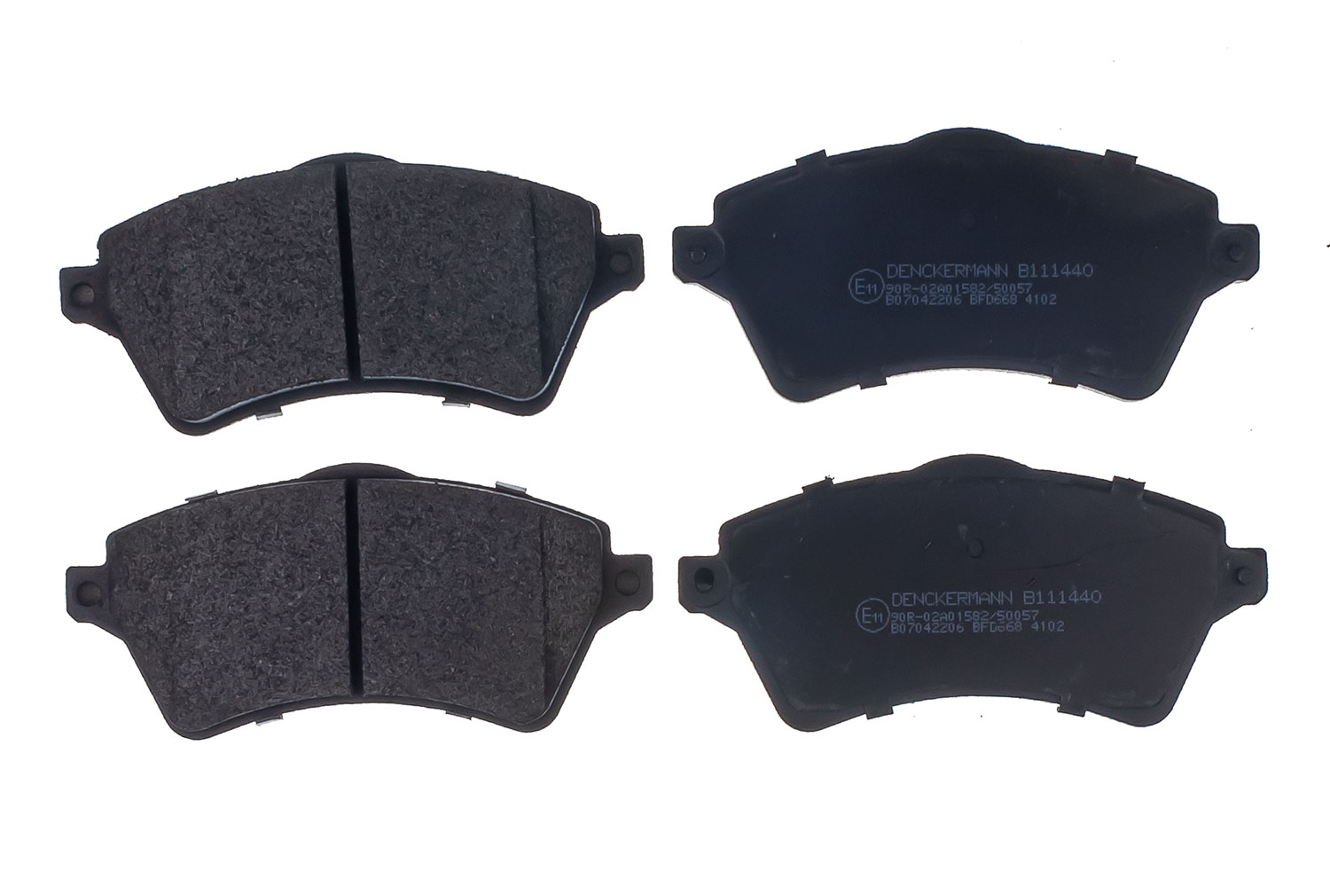 Brake Pad Set, disc brake (B111440)