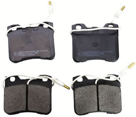 Brake Pad Set, disc brake (B110116)