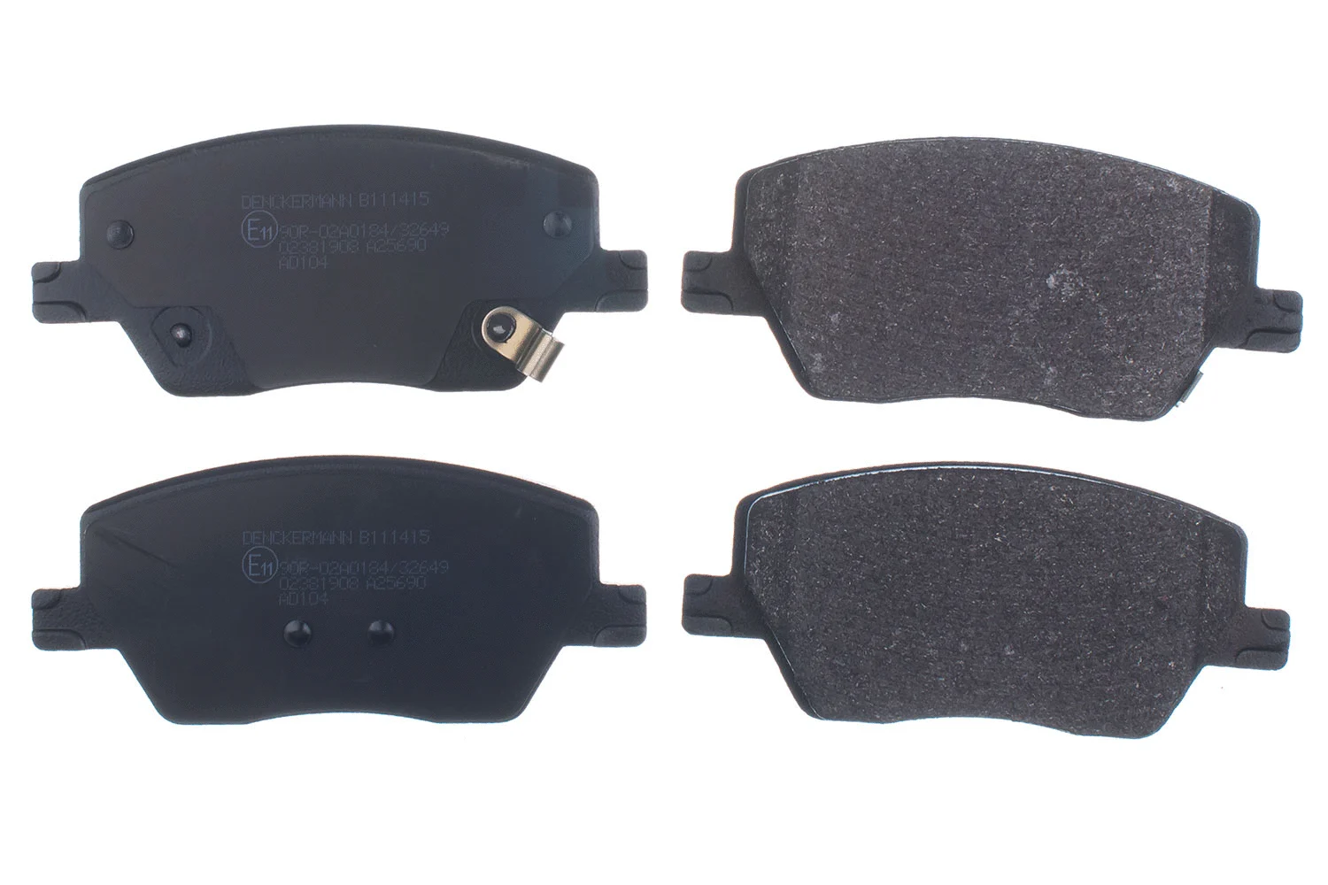 Brake Pad Set, disc brake (B111415)