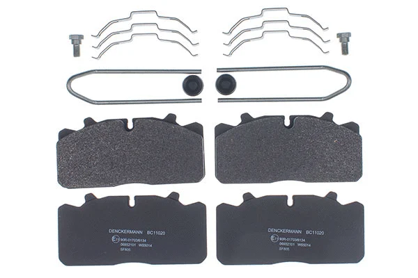 Brake Pad Set, disc brake (BC11020)