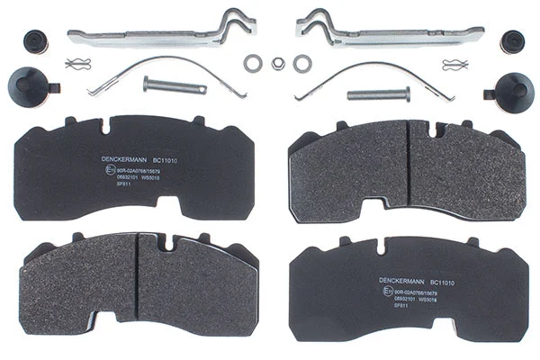 Brake Pad Set, disc brake (BC11010)