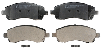 Brake Pad Set, disc brake (B110976)
