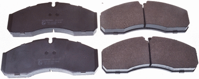 Brake Pad Set, disc brake (B111137)