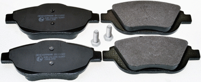 Brake Pad Set, disc brake (B111022)