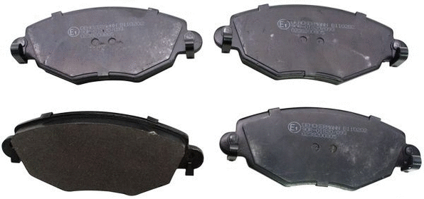 Brake Pad Set, disc brake (B110202)