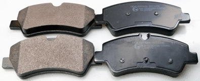 Brake Pad Set, disc brake (B111289)